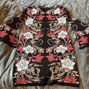Boston Proper Floral Dress Size Small